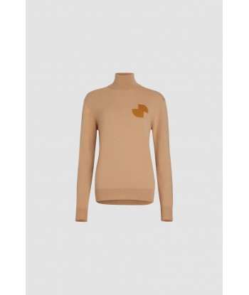 JP turtleneck jumper in sustainable wool and cashmere est présent 