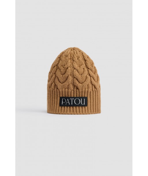 Cable knit beanie in sustainable wool Vous souhaitez 