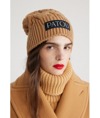 Cable knit beanie in sustainable wool Vous souhaitez 