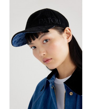 Patou cap in cotton corduroy store