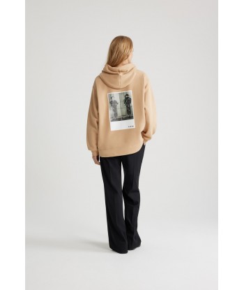 Archive grosgrain hoodie in organic cotton la colonne vertébrale