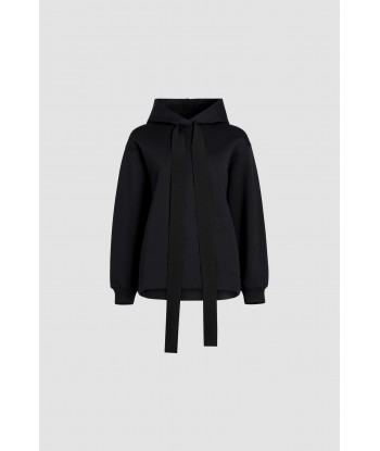 Archive grosgrain hoodie in organic cotton Profitez des Offres !