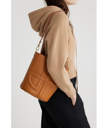 Medium JP bucket bag in leather france