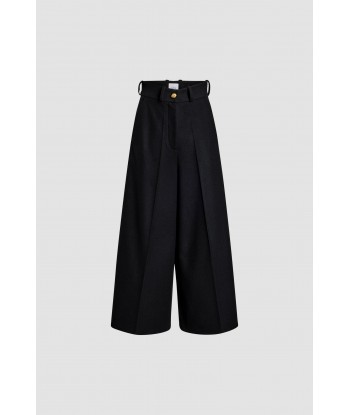 Wide-legged trousers in sustainable wool and cashmere blend 2024