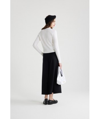 Wide-legged trousers in sustainable wool and cashmere blend 2024