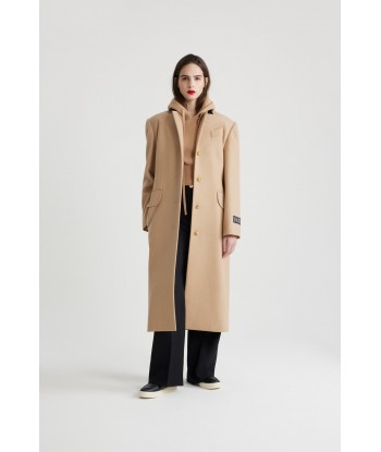 Tailored coat in sustainable wool and cashmere blend de la marque