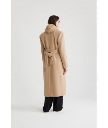 Tailored coat in sustainable wool and cashmere blend de la marque