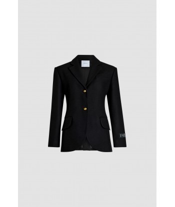 Relaxed belted jacket in sustainable wool and cashmere blend Comment ça marche