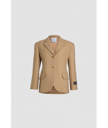 Relaxed belted jacket in sustainable wool and cashmere blend Comment ça marche