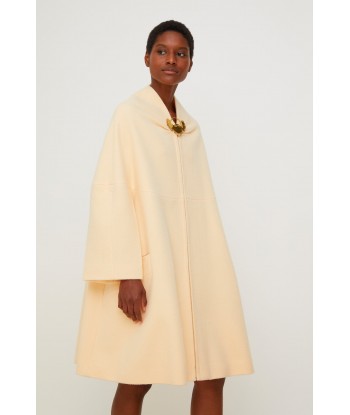 Manteau oversize en drap de laine prix