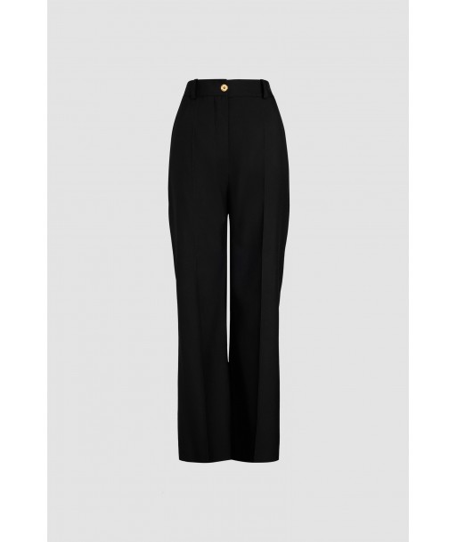 Pantalon droit en laine vierge 2023