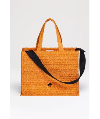 JP tote in raffia rembourrage situé sous