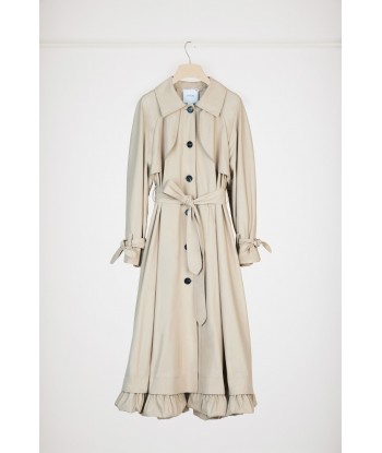 Trench en gabardine à doublure amovible Pour