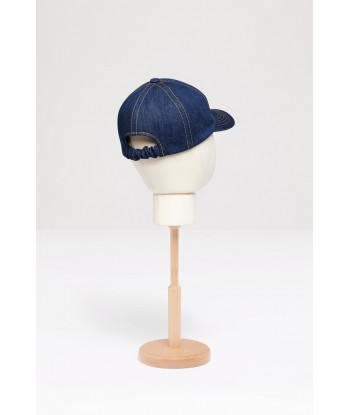 Patou cap in organic cotton denim offre 