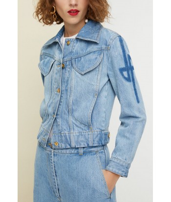 Veste en denim bio de pas cher