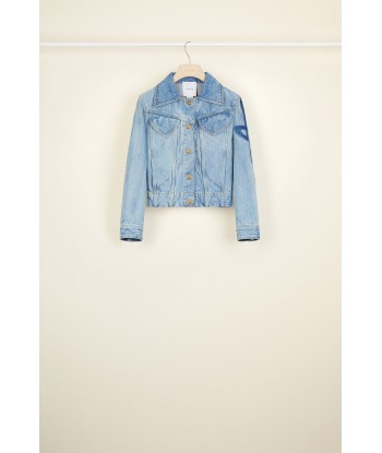 Veste en denim bio de pas cher