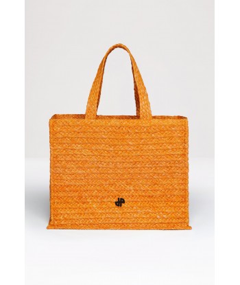 JP tote in raffia rembourrage situé sous