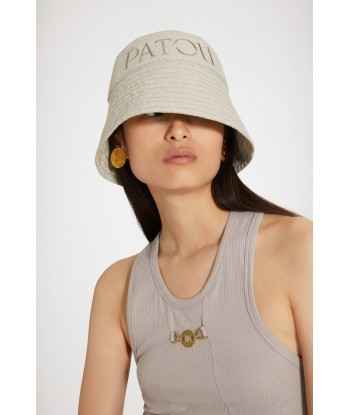 Patou bucket hat in organic cotton jacquard Toutes les collections ici