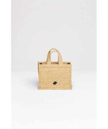 Small JP tote in raffia de technologie