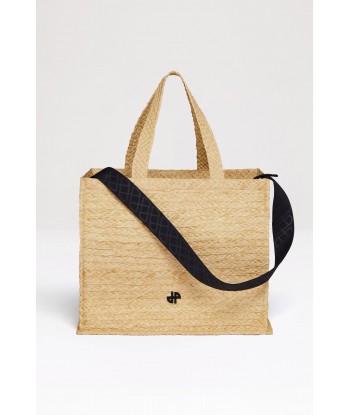 JP tote in raffia français