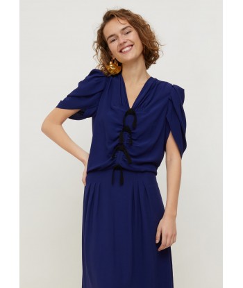 Robe froncée à noeuds de votre