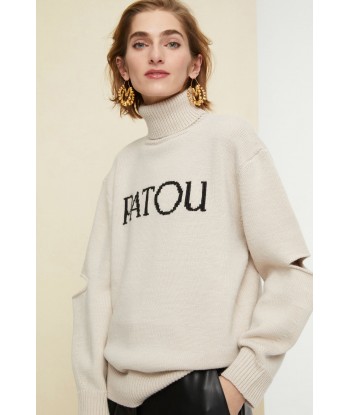 Pull Patou en laine à découpes Profitez des Offres !