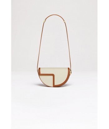 Le Patou bag in recycled cotton and leather solde