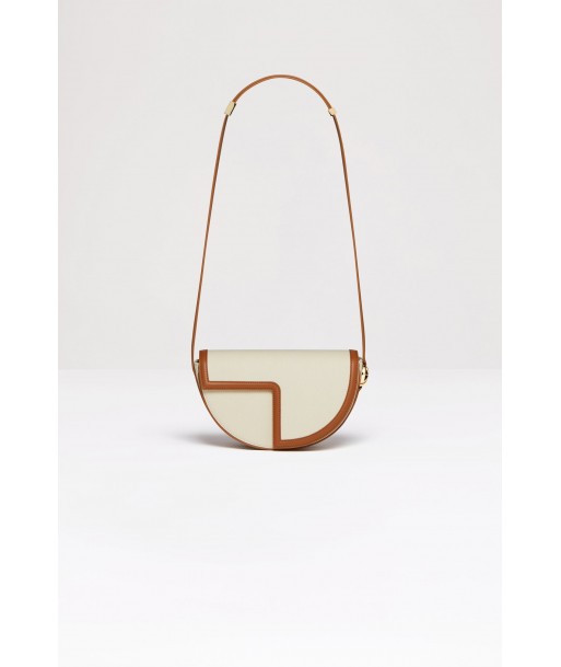 Le Patou bag in recycled cotton and leather solde