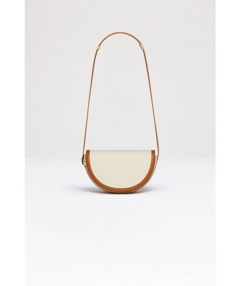 Le Patou bag in recycled cotton and leather solde