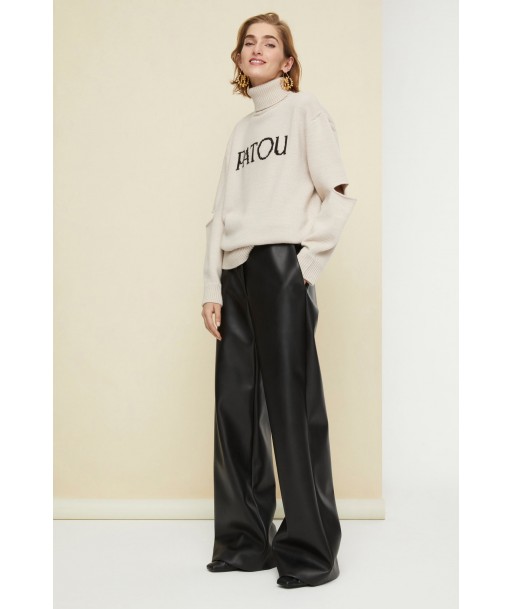 Pantalon iconique en faux cuir meilleur choix