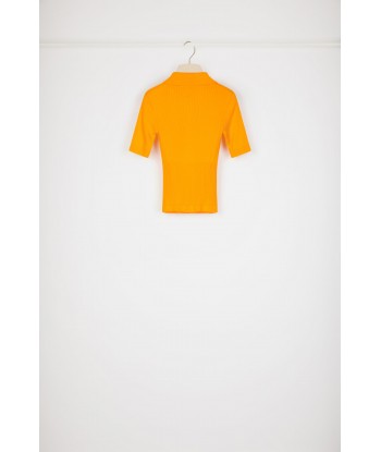 Knit polo shirt in organic cotton plus qu'un jeu 