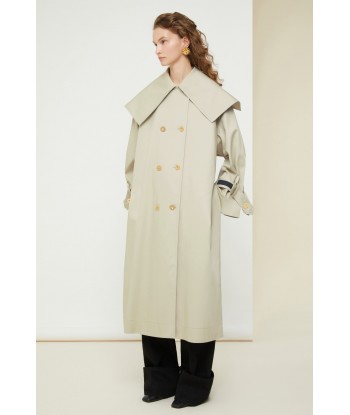 Trench en gabardine bio pas cher 