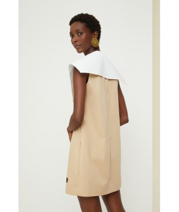 Robe courte en gabardine bio l'achat 