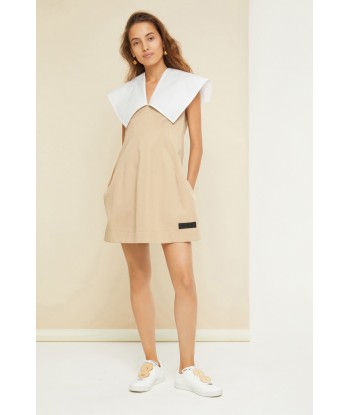 Robe courte en gabardine bio l'achat 