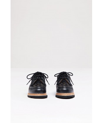 PATOU x Paraboot lace-ups in leather d'Europe débarque