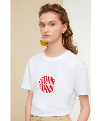 T-shirt Amour Amour en coton bio basket pas cher