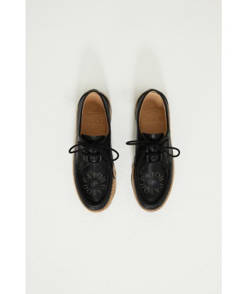 PATOU x Paraboot lace-ups in leather d'Europe débarque