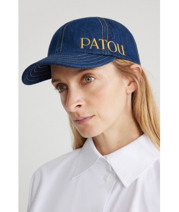 Patou cap in organic cotton denim votre