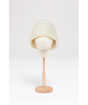 Patou bucket hat in faux shearling les ctes