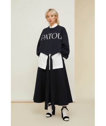 Sweatshirt Patou court en coton bio JUSQU'A -70%! 