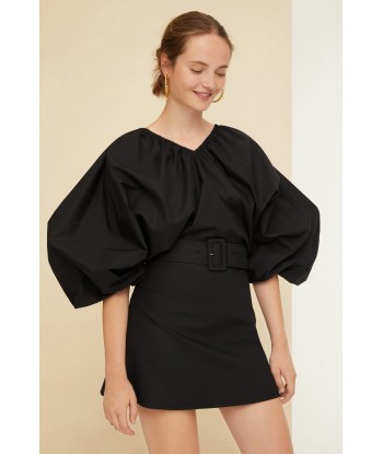 Robe courte élastiquée en coton bio l'achat 