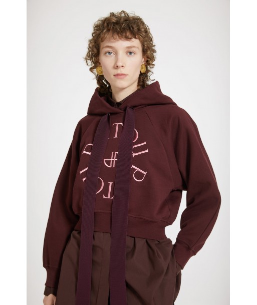 Medallion hoodie in organic cotton plus qu'un jeu 