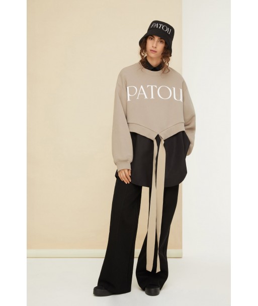 Sweatshirt Patou court en coton bio les ligaments