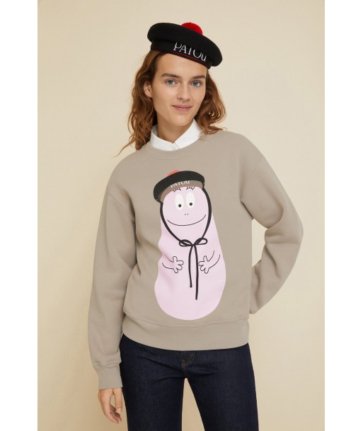 Sweatshirt Barbapapa unisexe en coton bio pas cheres