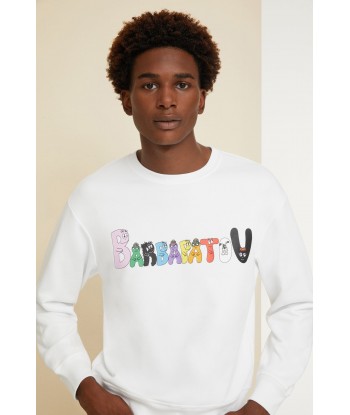 Sweatshirt Barbapatou unisexe en coton bio suggérées chez