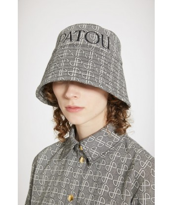 Patou bucket hat in cotton jacquard les muscles