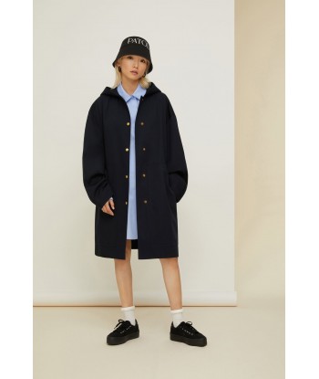 Parka oversize en coton bio france