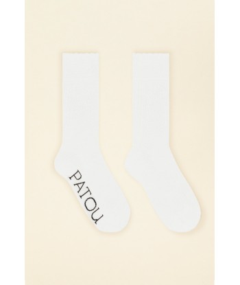 Lot de deux paires de chaussettes en coton bio - Noires et Blanches Pour