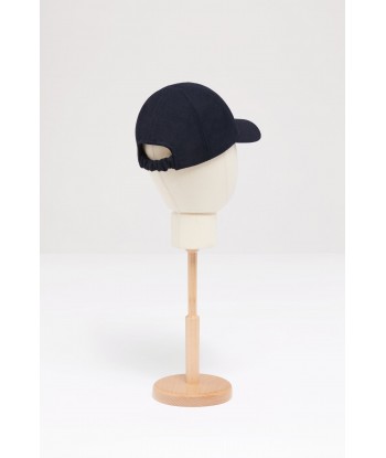 Casquette Patou brodée en laine et cachemire Paris Déstockage Promo