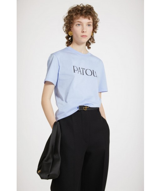 Patou logo t-shirt in organic cotton le des métaux précieux